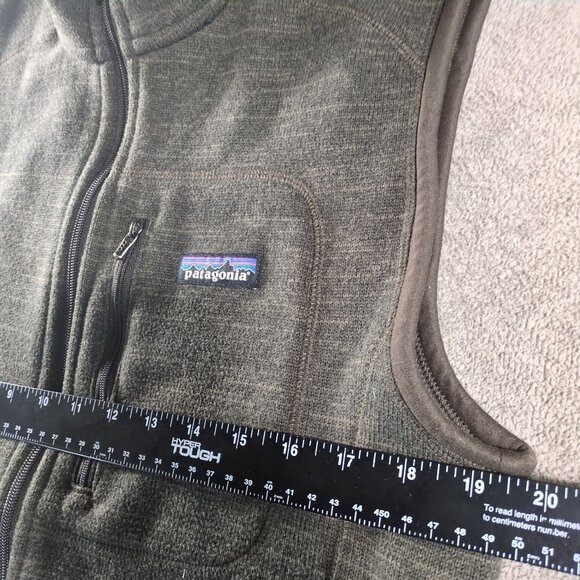 Patagonia Better Sweater Vest Full Zip Fleece Mens Medium Brown Pockets Outdoors - Picture 5 of 7